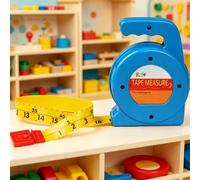 Ronyme Ruban à Mesurer Enfant Règle Échelle Mètre Ruban avec Étui Solide Ergonomique Ruban Rétractable à Marquages Nets Poignée pour Transport Stable en