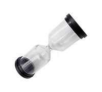 Ronyme Sablier à Remplir, Montre de Sable, Décor de Bureau, Minuterie Compacte Ouvrante, Gestion du Temps