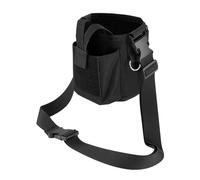 Ronyme Sacoche Porte-Bouteille avec Poche pour téléphone, idéale pour Le Camping et Les activités de Plein air en Famille ou Entre Amis. Parfaite pour Une, Noir