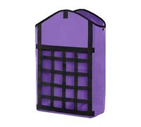 Ronyme Sacs à Foin pour Chevaux, faciles à remplir et à Suspendre, avec Crochet de Suspension et Filets à Foin pour Chevaux chèvres (L17 cm x l36 cm x, Violet