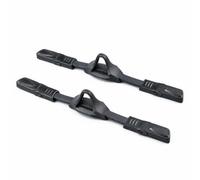 Ronyme Sangle de Palmes de Plongée Courroie de Fixation avec Boucle Anneau de Talon Confort Ajustement Sécurisé Matériaux TPE Silicone Pom Convient à, Noir, XL-45-47