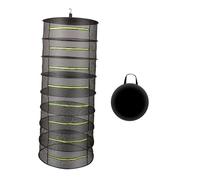 Ronyme Séchoir à Herbes, Panier léger pour Fruits de mer, Nourriture pour Poissons, thé, Viande, Vaisselle, Rangement, Filet en Maille Suspendu, 8 Couches