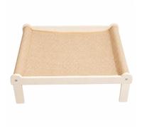 Ronyme Siège Grattoir pour Chat Structure en Bois Léger sous-Face Dégagée pour Ntoyage Facile, 70CM