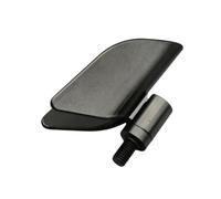 Ronyme Support de Canne à Pêche Support Tête de Support Repose-Canne Accessoire Repose Incurvé en Fibre de Carbone pour Position Régulière et Sécurisée, Noir