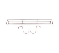 Ronyme Support de Rangement pour Boules de Billard, Porte-Boules de Pool, Professionnel, Pratique, Facile à Installer, Accessoires de Billard Robustes, Or Rose