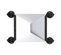 Ronyme Support de Toit ouvrant à Ventouse, kit de Fixation sécurisé, Mini-Support Anti-Vibrations Noir pour Toit ouvrant de Camion ou Automobile, Haute