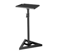 Ronyme Support d'enceinte au Sol Robuste, Portable et antidérapant pour Enceintes de Studio, Utilisation en extérieur et en intérieur, de 65 à 116 cm, Triangle 40x30cm