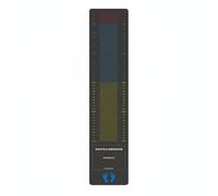 Ronyme Tapis d'Entraînement Athlétisme Mesure Saut Sol Antidérapant Épaisseur Absorbeur Chocs Caoutchouc Adapté Salle Sport Éducation Domicile, Gris Foncé, 300x50cm