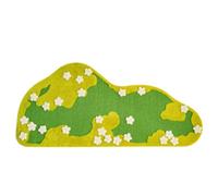 Ronyme Tapis Griffoir Fleurs Plat | Non Toxique, Tapis Décoratif, pr lon, Chats, XL