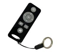 Ronyme Télécommande pour Lecteur de Musique multimédia, pour Lecture, Pause, Piste suivante/précédente, compacte, Portable et Robuste, réglage du Volume et