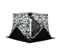 Ronyme Tente Camping Saison à Double Couche et Plancher Surélevé pour Thermique Optimale Contre Le Gel Adapté aux Nuits Étoilées et aux Feux Camp, Array, Color to 1, 2x2x1.7m