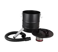 Ronyme Tonneau de récupération des Cendres de cheminée 20 L, Accessoires compatibles avec Les systèmes d'aspiration, Robuste et léger, pour Les débris