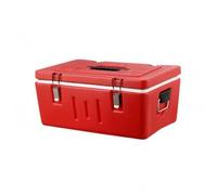 Ronyme Unité de Stockage Isotherme Boîte Alimentaire Conteneur Récipient Coffret avec Couvercle Serré Doublure en Acier Inoxydable Système de Verrouillage, Single Grid