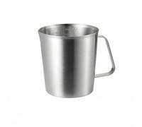 Ronyme Verre Mesureur En Acier Inoxydable Pratique Verre Mesureur Graduatio Intérieures Précis Usteile Mesure pr Pâtisserie, 500ML