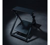 Ronyme Wheel Stand Support Volant Simulateur Pédalier Levier de Châssis Stable en Fer Plaques Préperforées Ajustement Ergonomique Pliable Adapté aux Jeux de Simulation Chambre