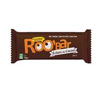 Roo'bar Barre Énergétique Eclats de Cacao Bio 30 g