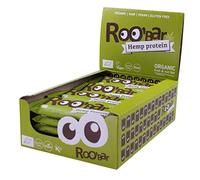 Roo'bar Barres Énergétique Protéine de Chanvre - Bio & Vegan -20x30g