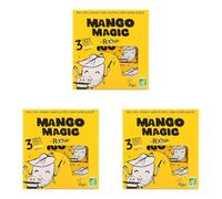 Roo'bar - Barres énergétiques Bio Vegan - aux Noix de Cajou & à la Mangue - 3 barres de 30g - encas sportif - snack sain - 100% naturel (Lot de 3)