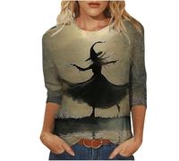 Roobeety T-shirt à manches longues pour femme avec imprimé avion militaire | Haut décontracté avec col rond pour les loisirs et la vie quotidienne dans un style vintage, Style #n01 noir, XL