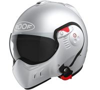 ROOF Casque moto Boxer Alpha Matt Silver / White 58-M