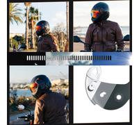 ROOF ECRAN PHOTOCHROMIQUE IRIDIUM POUR RO9 BOXXER / BOXXER 2 / ROADSTER