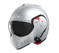 ROOF Casque moto Boxer Alpha Matt Silver / White 58-M