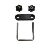 Roof Rack Mounting Brackets | Detachable Metal U-Bracket Clips Lock