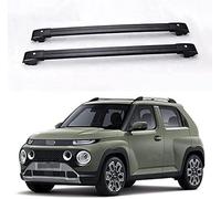 Roof Rack pour Hyundai Casper 2021 2022 Universal Barres de Toit en Aluminium Car Luggage Rack Side Bars Cross Bars pour Porte-vélos de Randonnée et de Camping(2 Pièces)