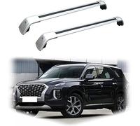 Roof Rack pour Hyundai Palisade 2019 2020 2021 2022-2023 Universal Barres de Toit en Aluminium Car Luggage Rack Side Bars Cross Bars pour Porte-vélos de Randonnée et de Camping(2 Pièces)