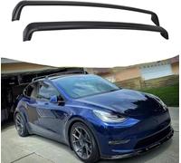 Roof Rack pour Tesla Model Y Juniper 2020-2025, Universal Barres de Toit en Aluminium Car Luggage Rack Side Bars Cross Bars pour Porte-vélos de Randonnée et de Camping(2 Pièces)