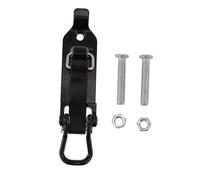 Roof Rack Shovel Mount | Robust Aluminum Alloy & Rubber Clamps | Adjustable Wall Mounting Brackets for Truck/Boat/Off - Road Gear | Portable Folding Design