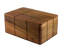 ROOGU Boîte Coffret en bois d'acacia Étui Cassette Bijoux Montres Échec Rangement
