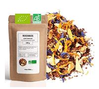 Rooibos Bio Citron Passion Vanille - 100g (40 tasses) - Thé en vrac 100% Agriculture Biologique - Mes-Thés