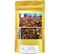 Rooibos Marché de Noël bio vrac en sachet 80G - c’est l’odeur d’une balade entre les chalets en Alsace. Pommes, Raisins, Oranges, Gingembre, Clous de girofle, Anis étoilé, Cardamome, Amandes.