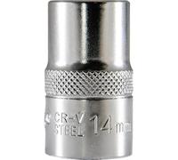 Rooks 1,2614 douille 1/2" 6 pans Rooks 0 14 mm