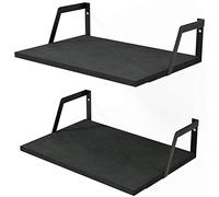 RooLee Étagères en bois Taille L 16.5''L x 11.8''W x 4.7''H Weathered Black