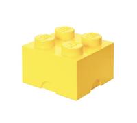 Room Copenhagen-40031741 Brique de Rangement empilable 4-Collection Design, 4003, Cool Yellow, 25 x 18 x 25 cm