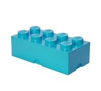 Room Copenhagen 40041743 Lego Brique Rangement Empilable Bleu Azur 8 Plots 50 x 25 x 18 cm