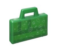 Mallette pour trier les Legos avec 4 compartiments - Vert