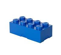 Boîte à Lunch LEGO® avec 8 Tenons - Alimentaire, Passe au Lave - Vaisselle, Boîte de Rangement Polyvalente, Trousse, Boîte à Goûter, 950 ml, bleu