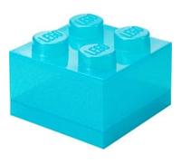 Room Copenhagen Brique de rangement LEGO 4 Couvercle supérieur pailleté, Boîte de rangement