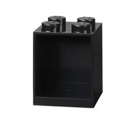 Room Copenhagen Étagère Brique 4 Boutons Lego, Noir