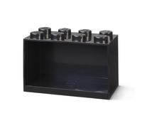 Room Copenhagen Étagère Brique 8 Boutons Lego, Noir