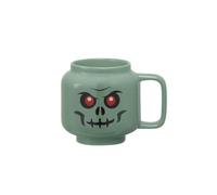 Room Copenhagen Grande Tasse LEGO® en Céramique - vert Skeleton - 530 ml Cadeau pour Enfants et Adultes | Mug Original et Amusant | Compatible Lave - Vaisselle