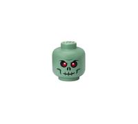 Room Copenhagen Boîte de rangement LEGO Storage HEAD Skelett mini Vert
