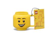 LEGO Petite tasse en céramique - Happy Boy - 255 ml | Tasse parfaite pour homme, tasses pour enfants et femmes - Petite tasse cool, amusante et unique - Passe au lave-vaisselle