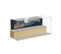 Room Copenhagen Vitrine Lego Play & Display avec Plaques de Base Grises - Solution de Rangement et d'Affichage pour Sets Lego et Minifigurines Harry Potter Hogwarts