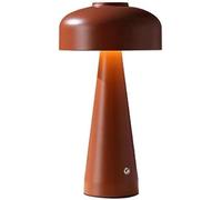 Room Lights Modern Simple Rechargeable Touch Dimming Desk Light Creative Warm Study Bed Bedside Lamp Living Kitchen Table Sample B&B Coffee Shop Dessert Lighting(Dark)