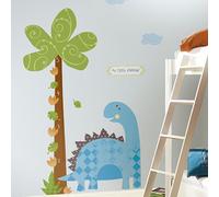 ROOM MATES Autocollants muraux Règle de mesure Dinosaure