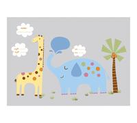 ROOM MATES Autocollants muraux XXL Animaux sauvages New Baby